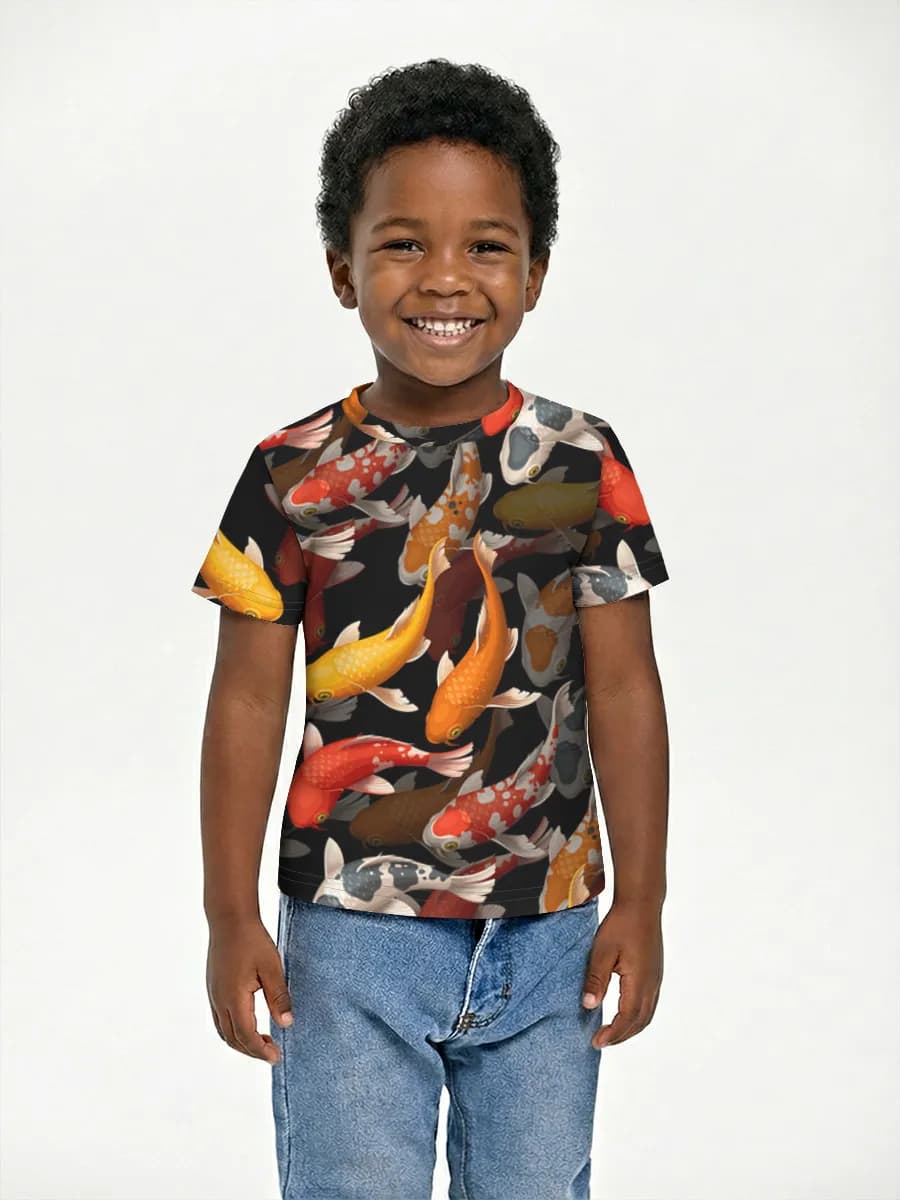 Children's cotton T-shirt (for boys. Copy)