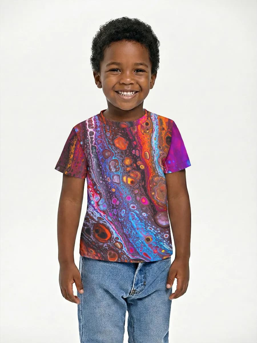 Children's cotton T-shirt (for boys. Copy)