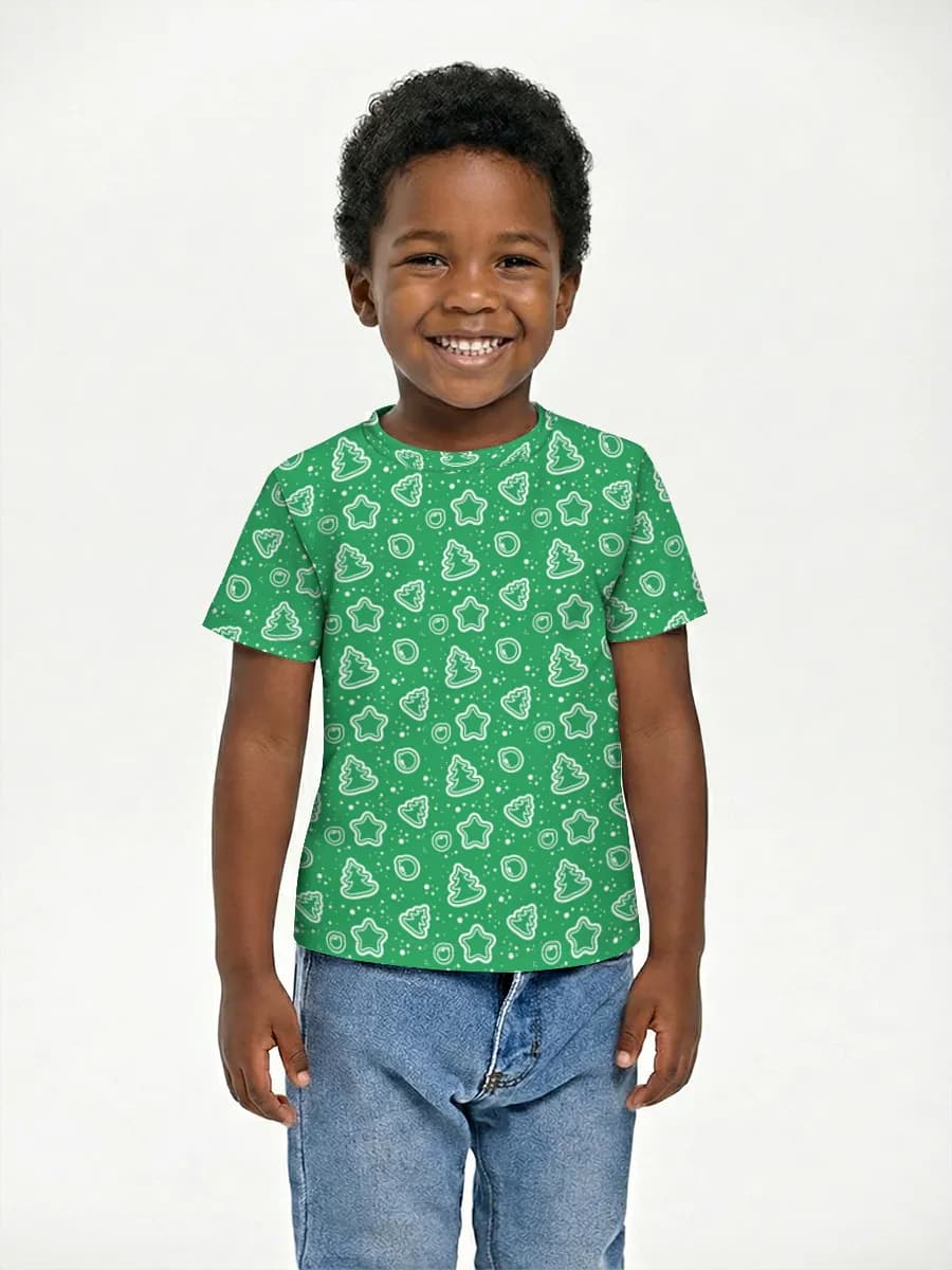 Children's cotton T-shirt (for boys. Copy)
