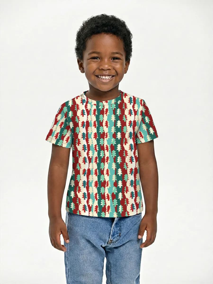 Children's cotton T-shirt (for boys. Copy)