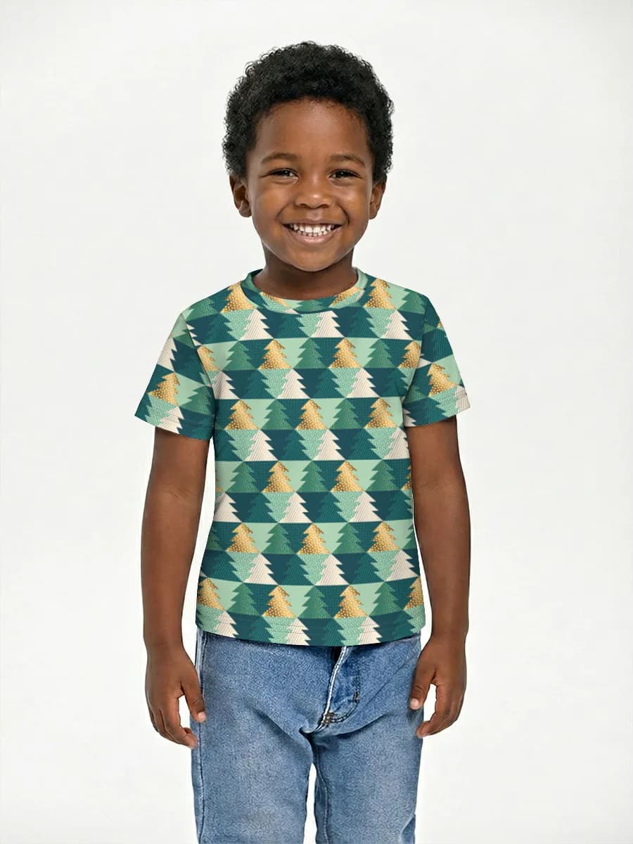 Children's cotton T-shirt (for boys. Copy)