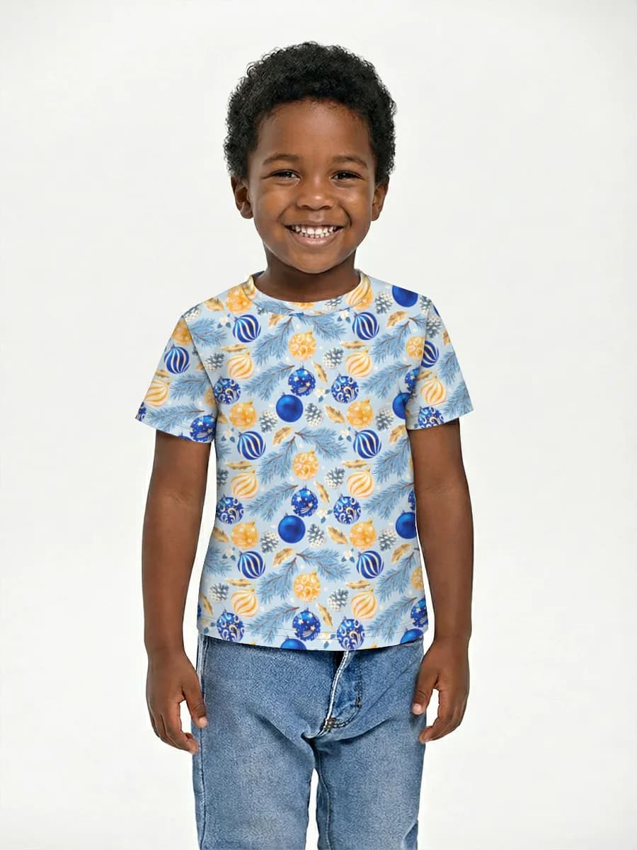 Children's cotton T-shirt (for boys. Copy)