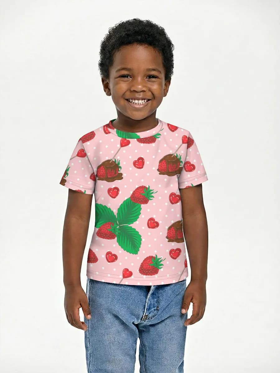Children's cotton T-shirt (for boys. Copy)