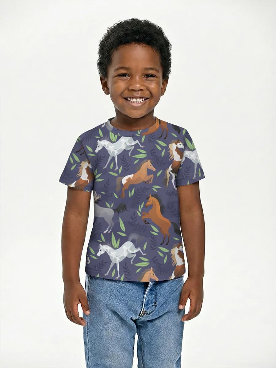 Children's cotton T-shirt (for boys. Copy)