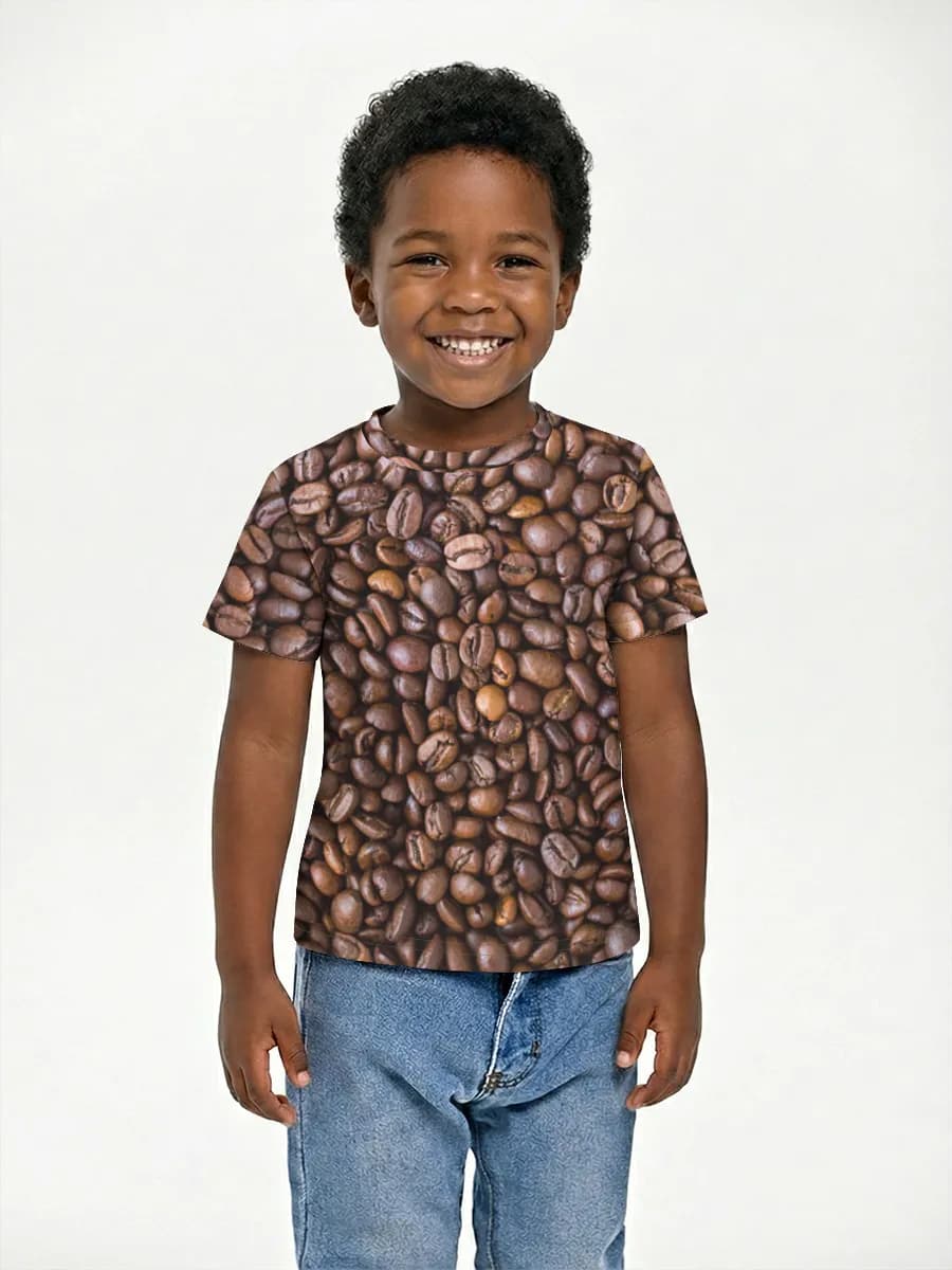 Children's cotton T-shirt (for boys. Copy)