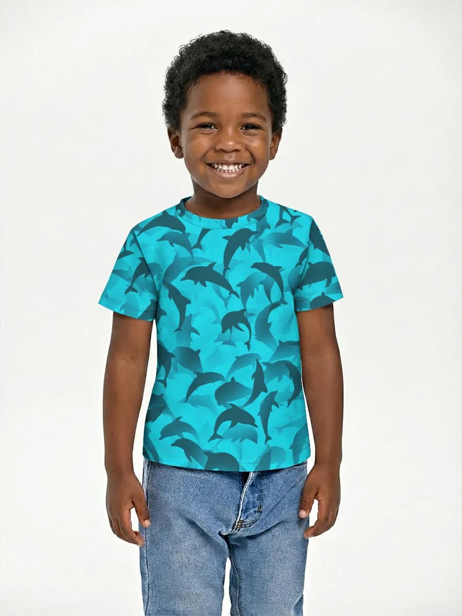 Children's cotton T-shirt (for boys. Copy)