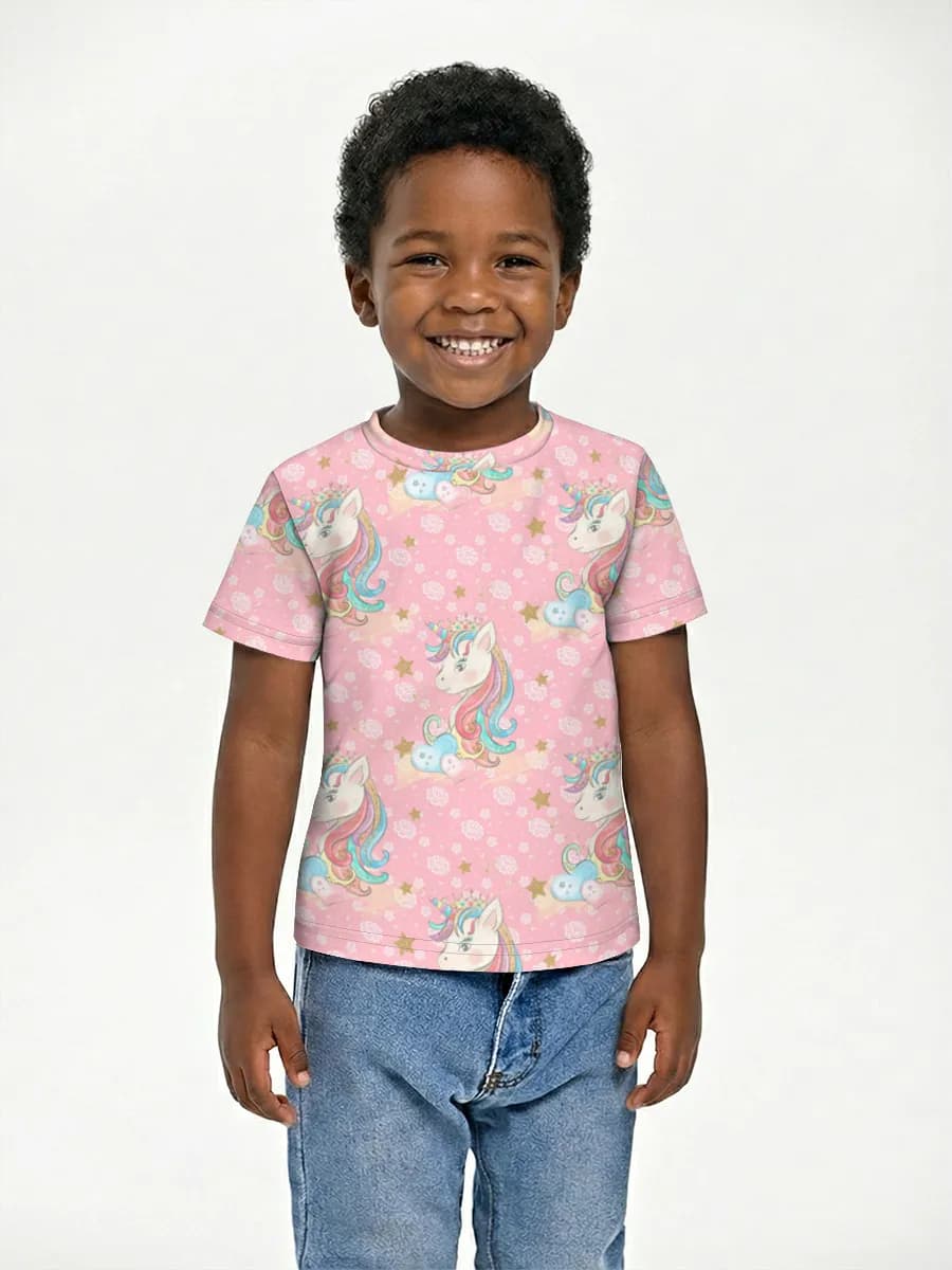 Children's cotton T-shirt (for boys. Copy)