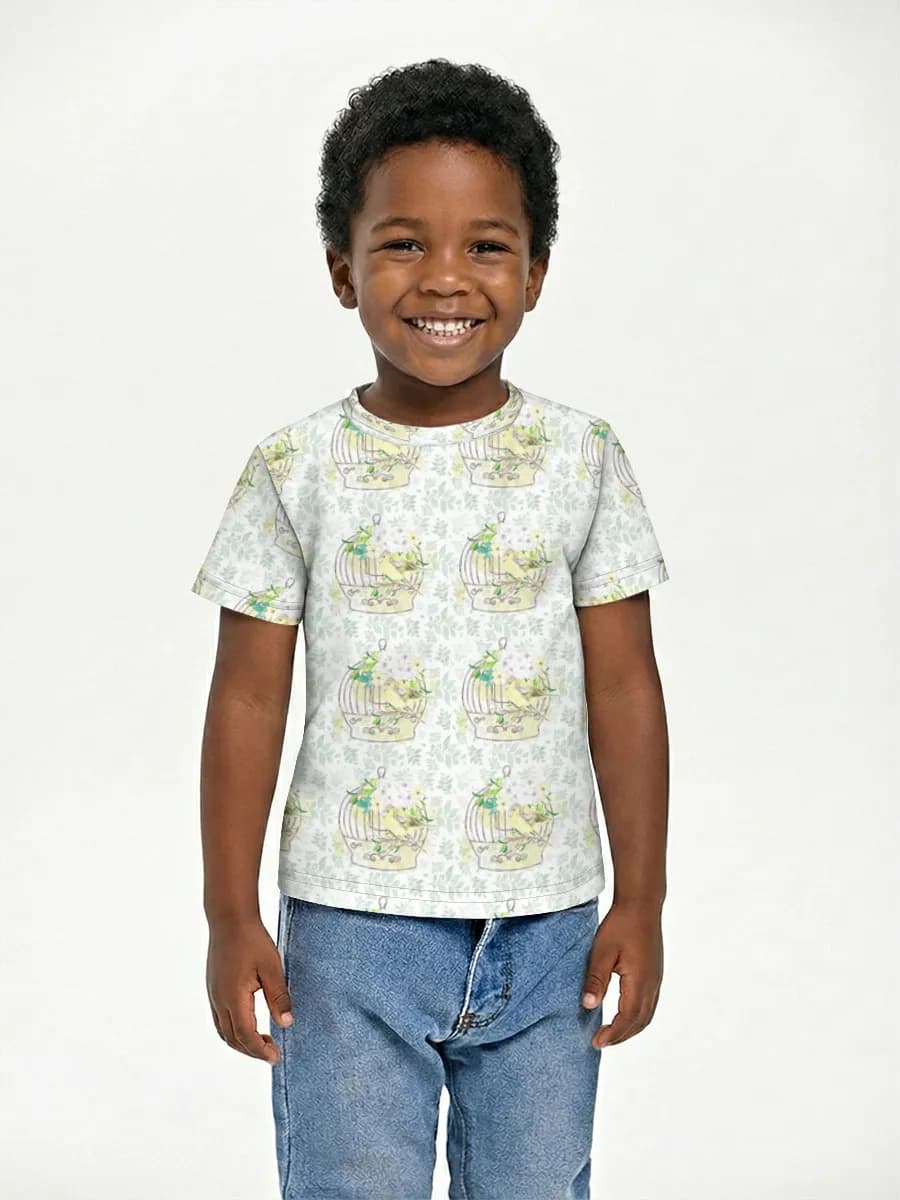 Children's cotton T-shirt (for boys. Copy)