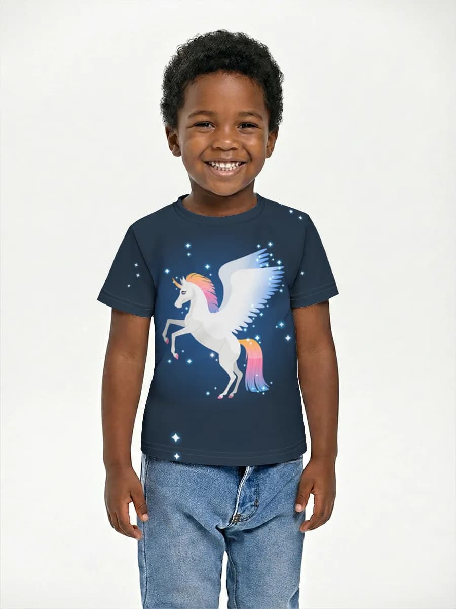 Children's cotton T-shirt (for boys. Copy)