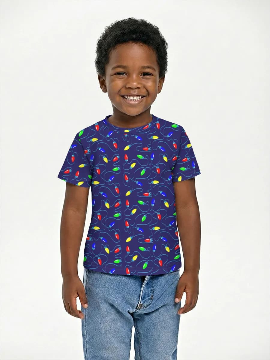 Children's cotton T-shirt (for boys. Copy)