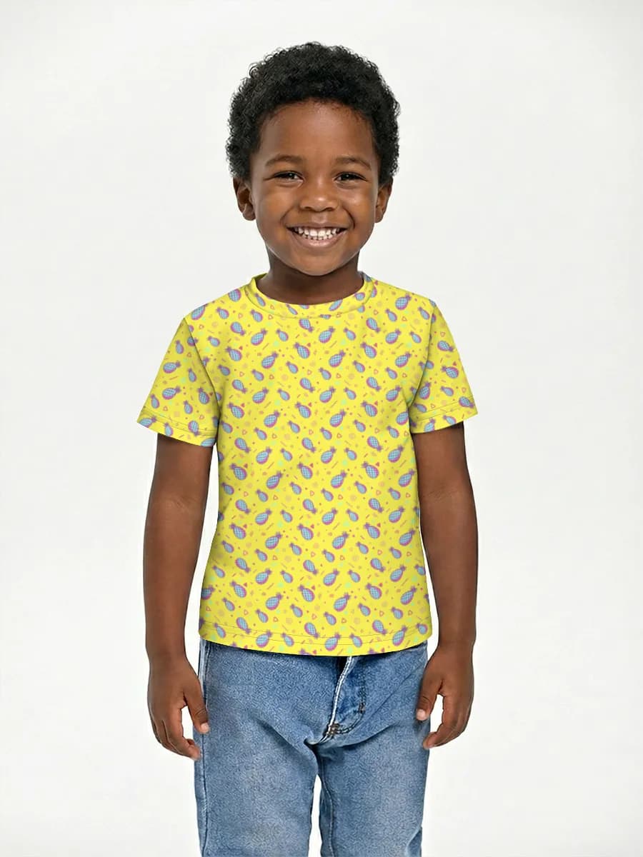 Children's cotton T-shirt (for boys. Copy)