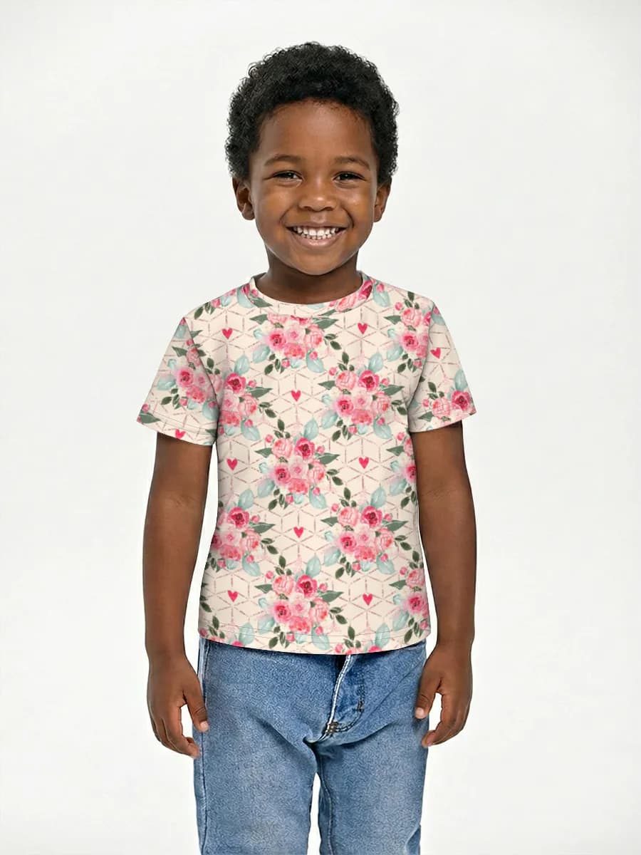 Children's cotton T-shirt (for boys. Copy)