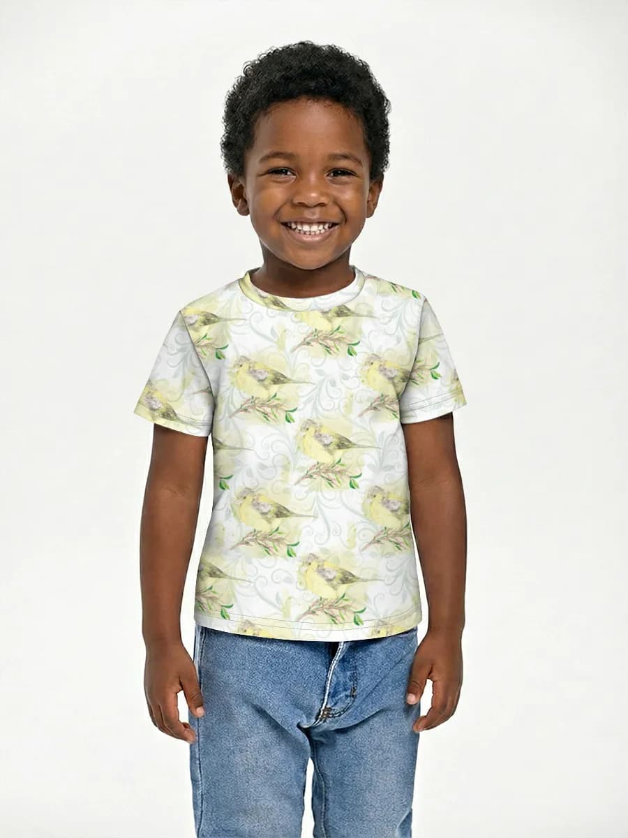 Children's cotton T-shirt (for boys. Copy)