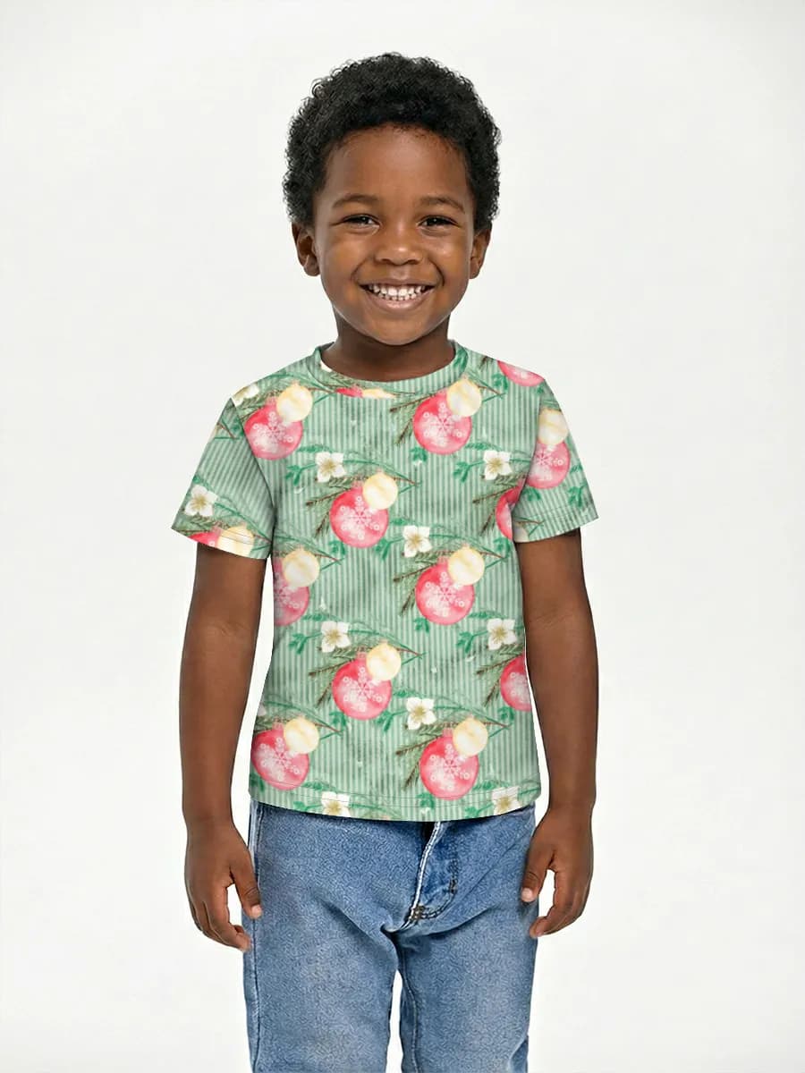 Children's cotton T-shirt (for boys. Copy)