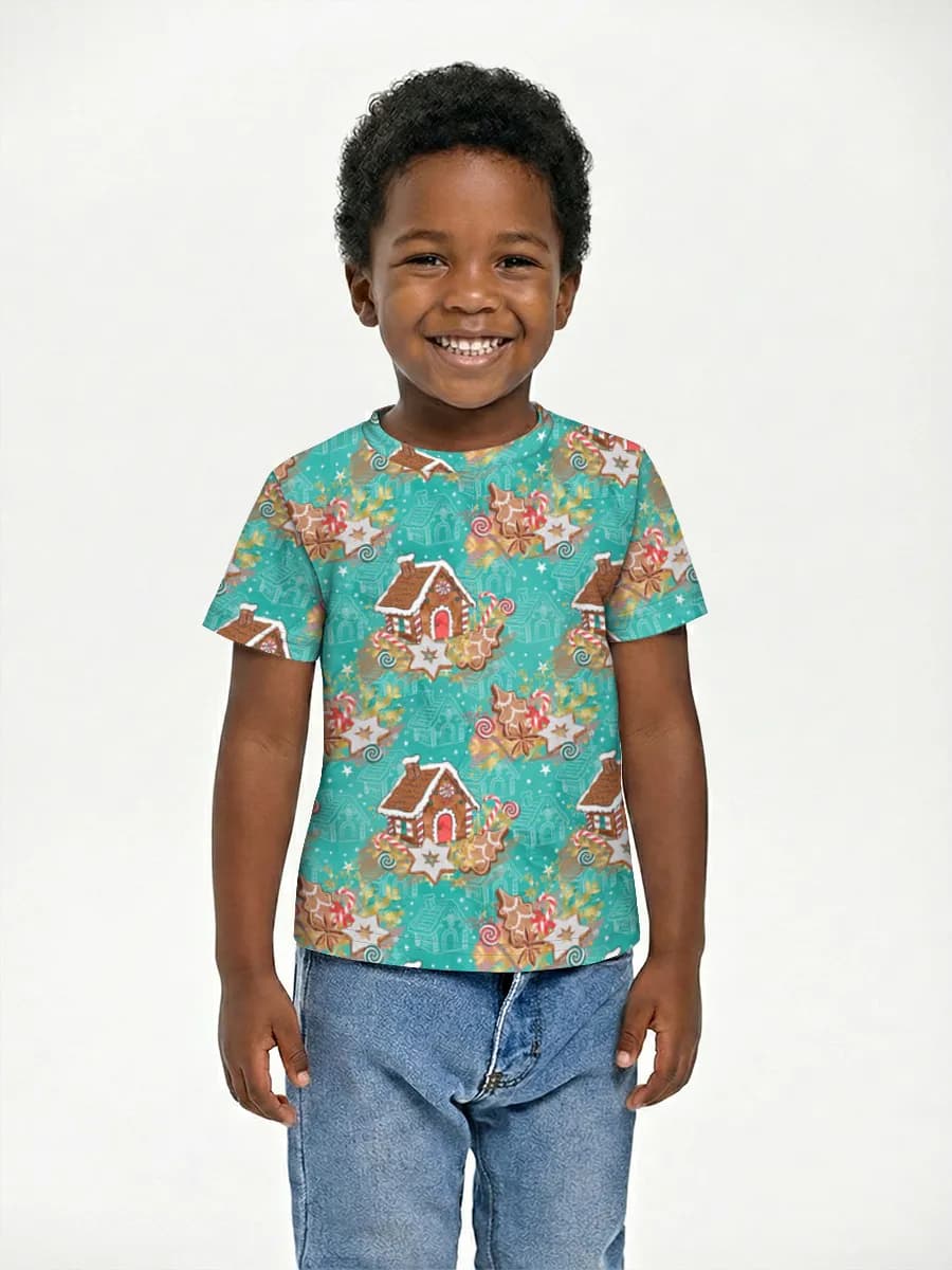 Children's cotton T-shirt (for boys. Copy)