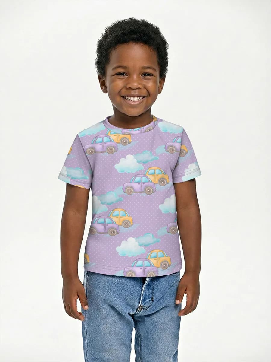 Children's cotton T-shirt (for boys. Copy)