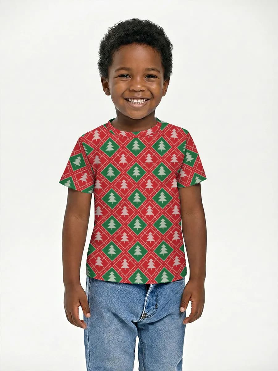 Children's cotton T-shirt (for boys. Copy)
