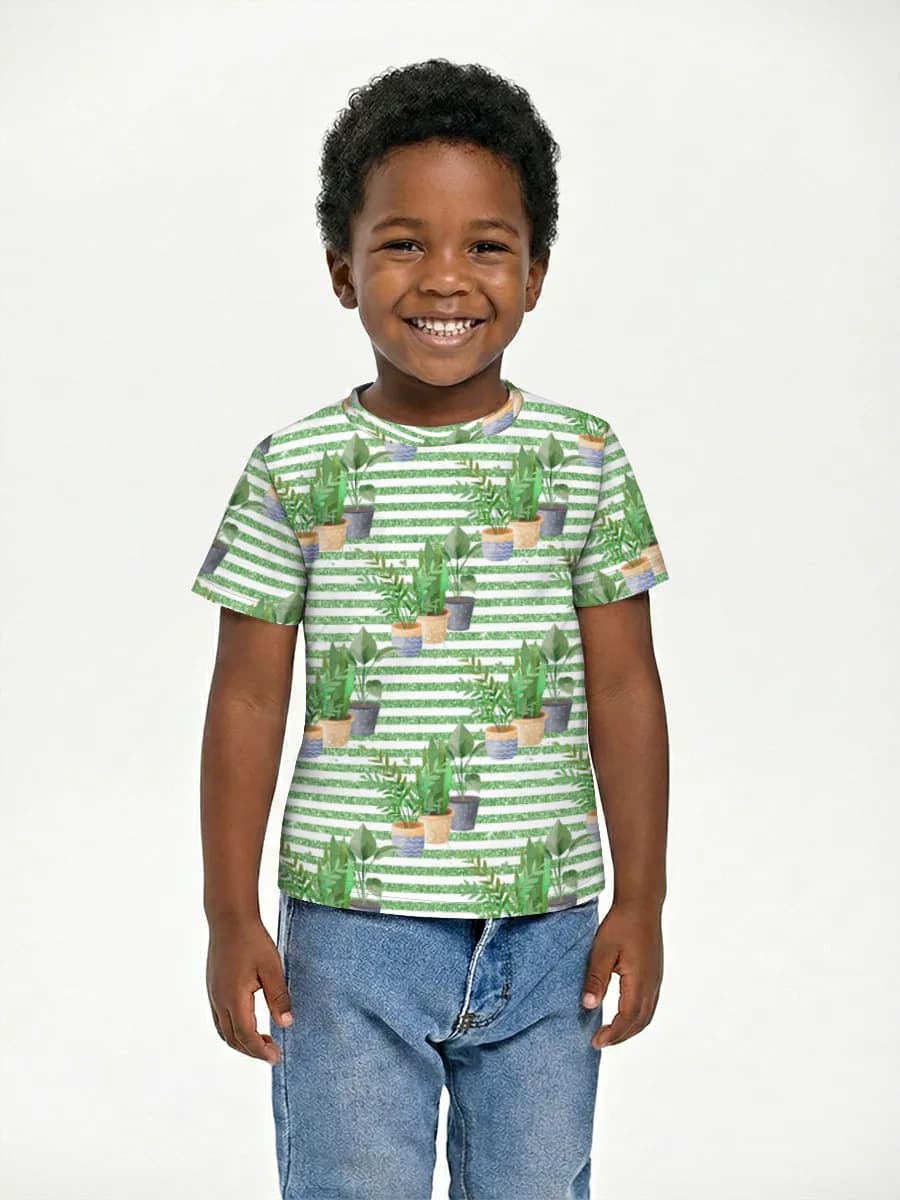 Children's cotton T-shirt (for boys. Copy)