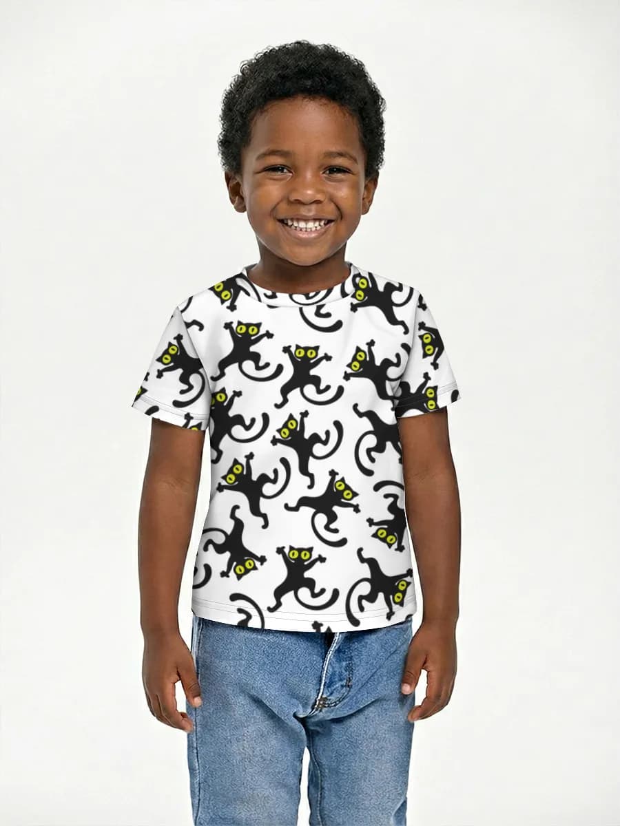 Children's cotton T-shirt (for boys. Copy)
