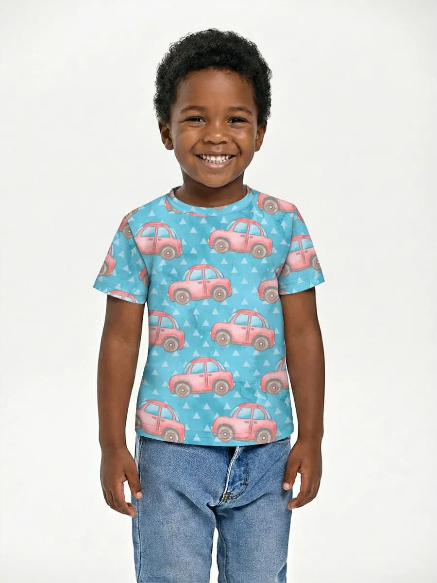 Children's cotton T-shirt (for boys. Copy)