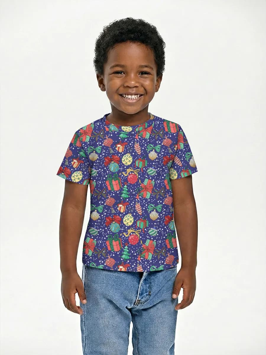Children's cotton T-shirt (for boys. Copy)