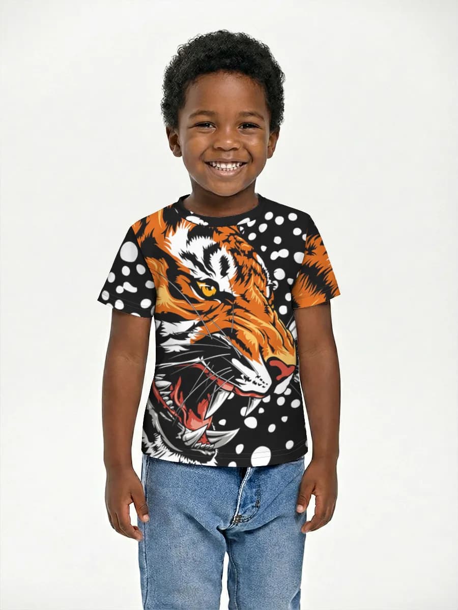 Children's cotton T-shirt (for boys. Copy)