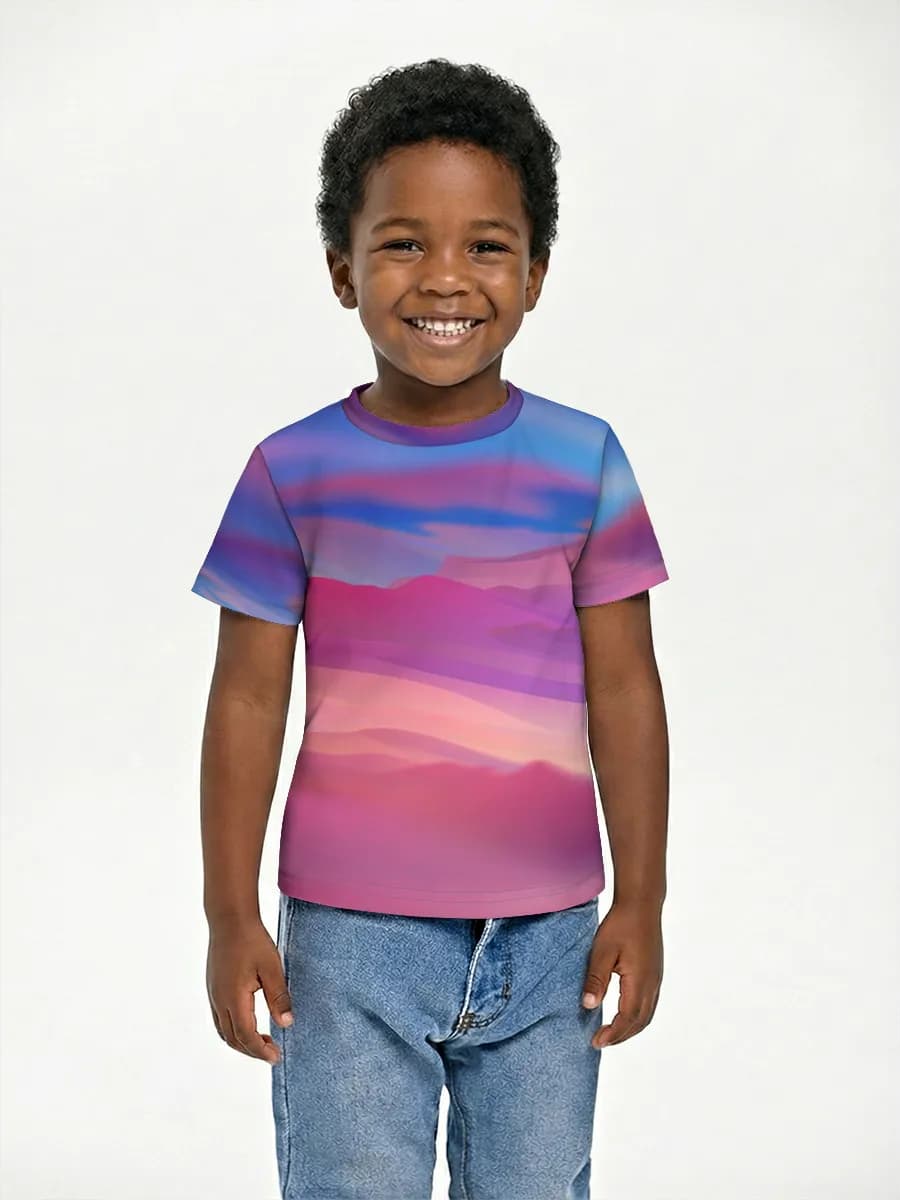 Children's cotton T-shirt (for boys. Copy)