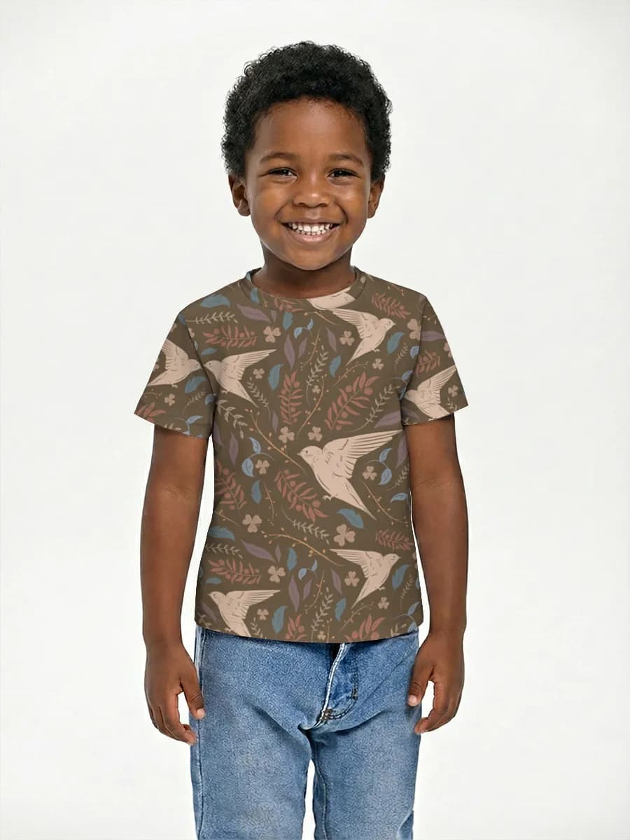 Children's cotton T-shirt (for boys. Copy)