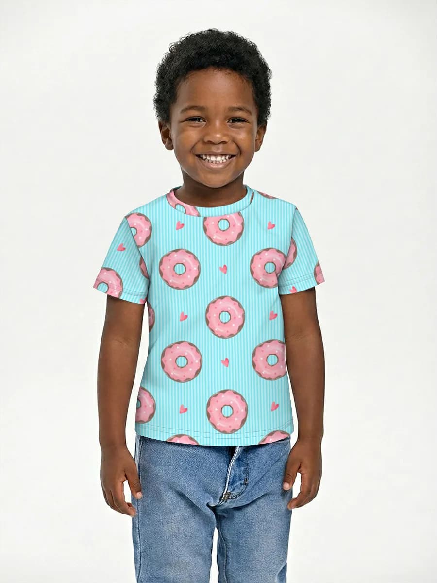 Children's cotton T-shirt (for boys. Copy)