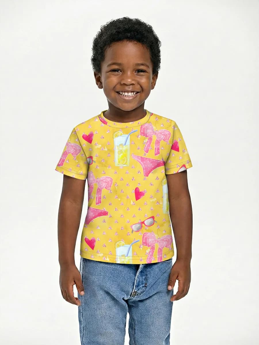 Children's cotton T-shirt (for boys. Copy)