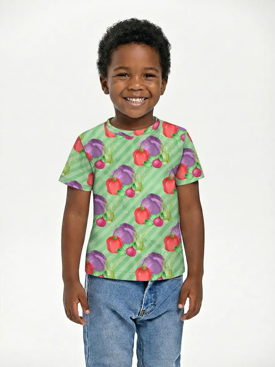Children's cotton T-shirt (for boys. Copy)