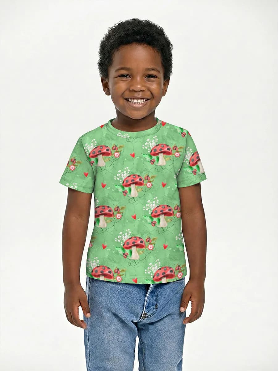 Children's cotton T-shirt (for boys. Copy)