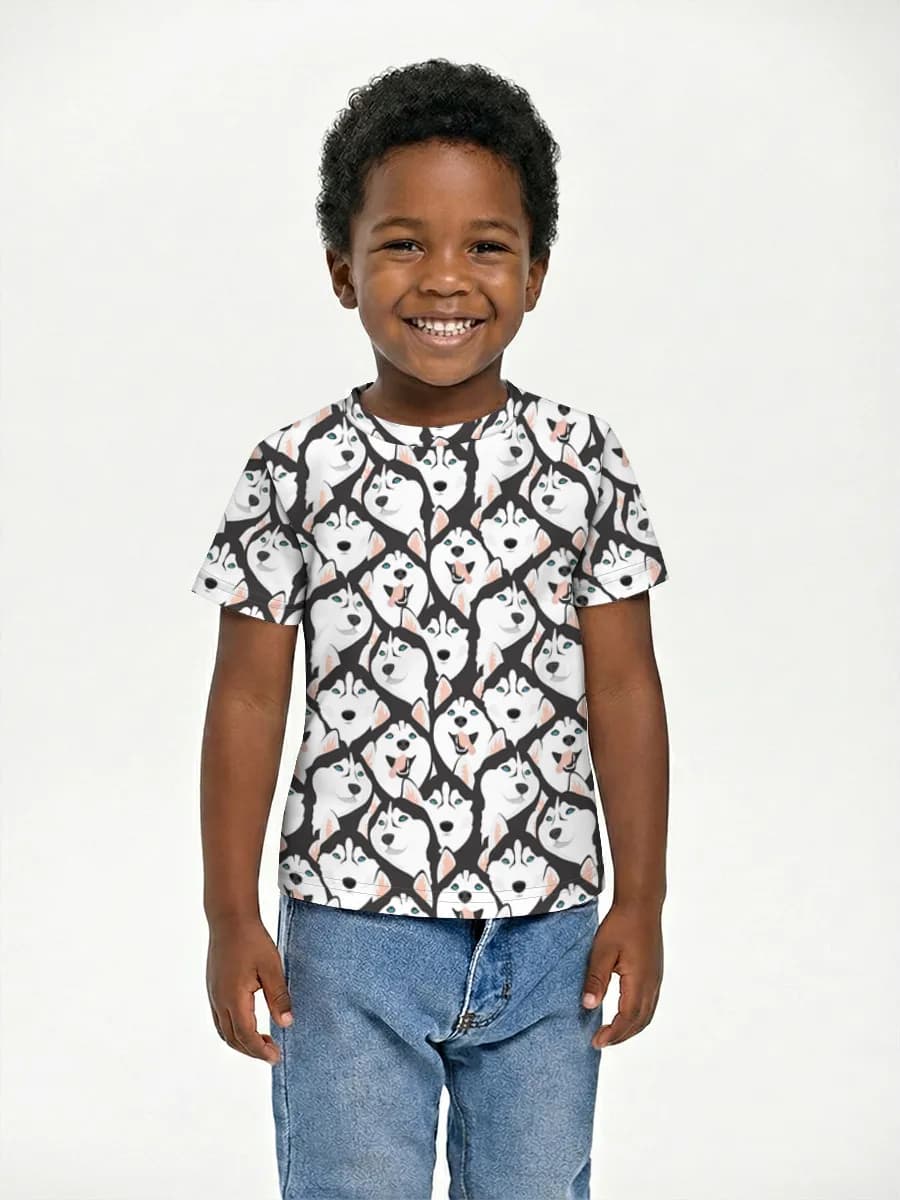 Children's cotton T-shirt (for boys. Copy)