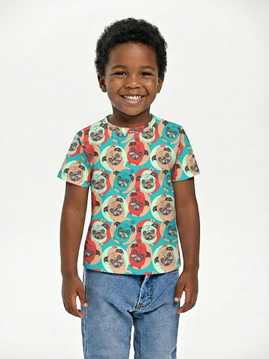 Children's cotton T-shirt (for boys. Copy)