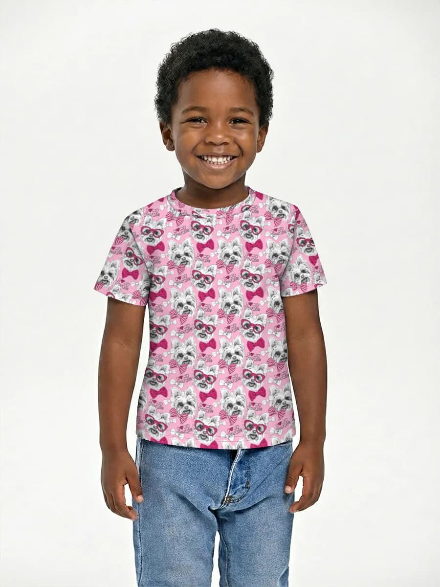 Children's cotton T-shirt (for boys. Copy)