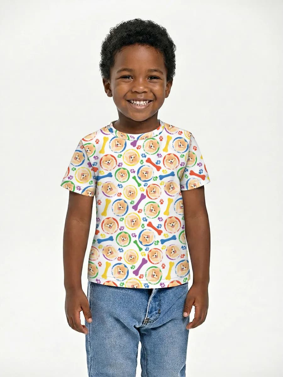 Children's cotton T-shirt (for boys. Copy)