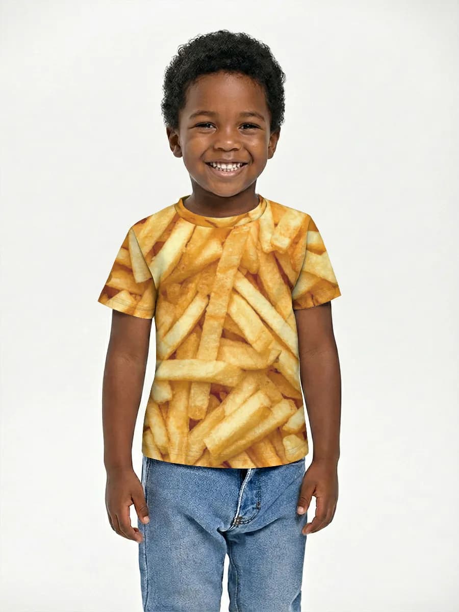 Children's cotton T-shirt (for boys. Copy)