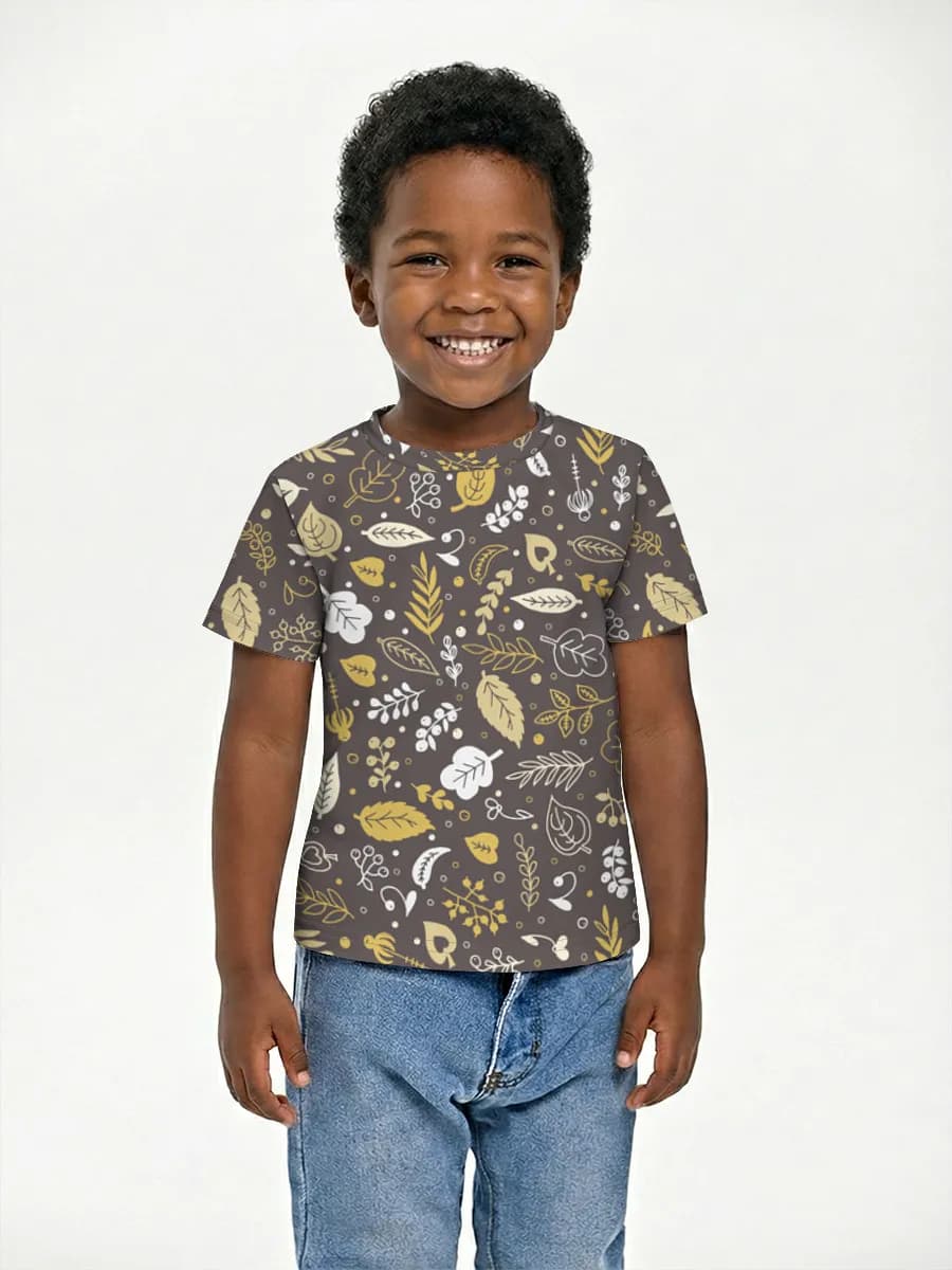 Children's cotton T-shirt (for boys. Copy)