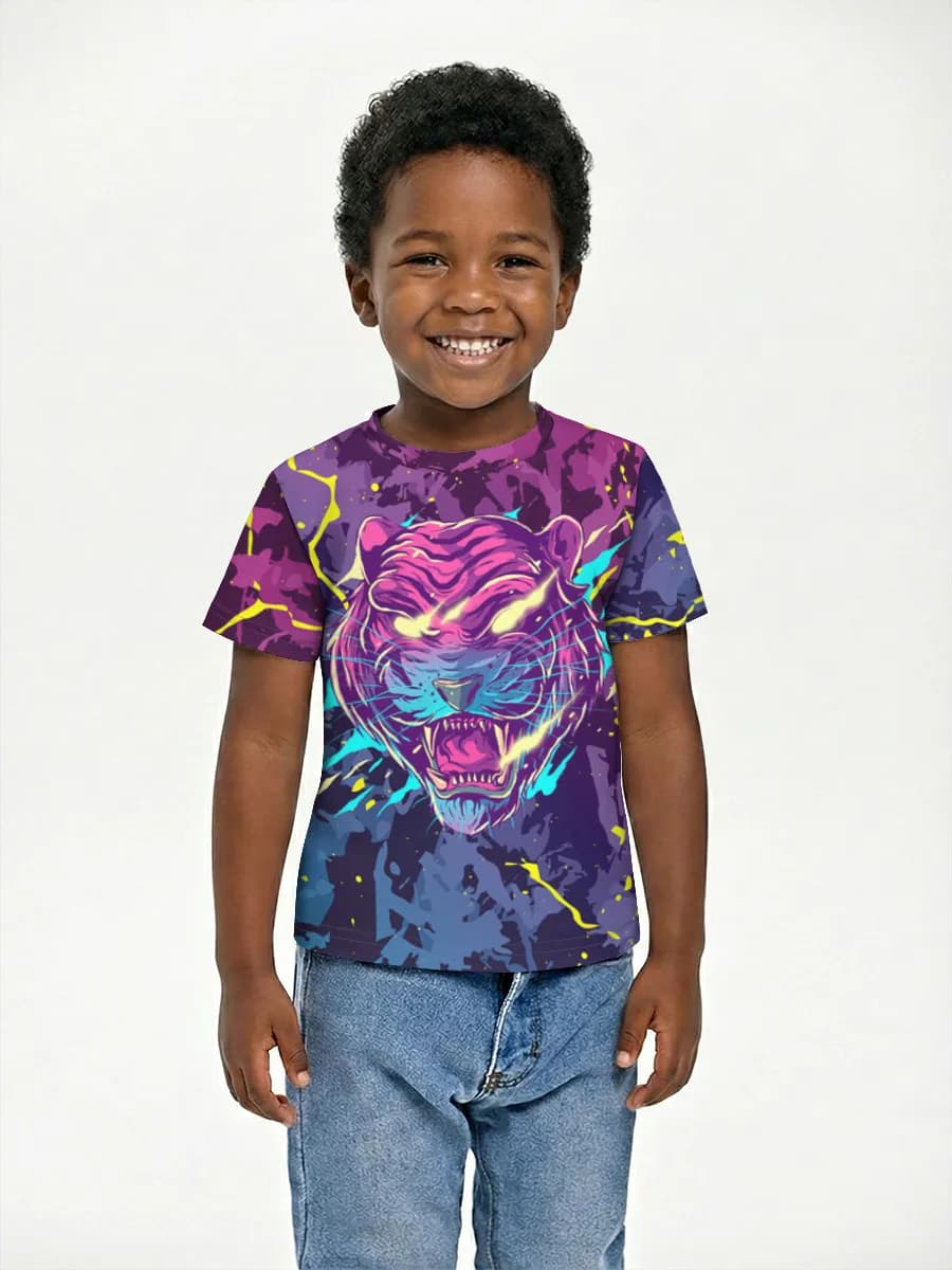 Children's cotton T-shirt (for boys. Copy)