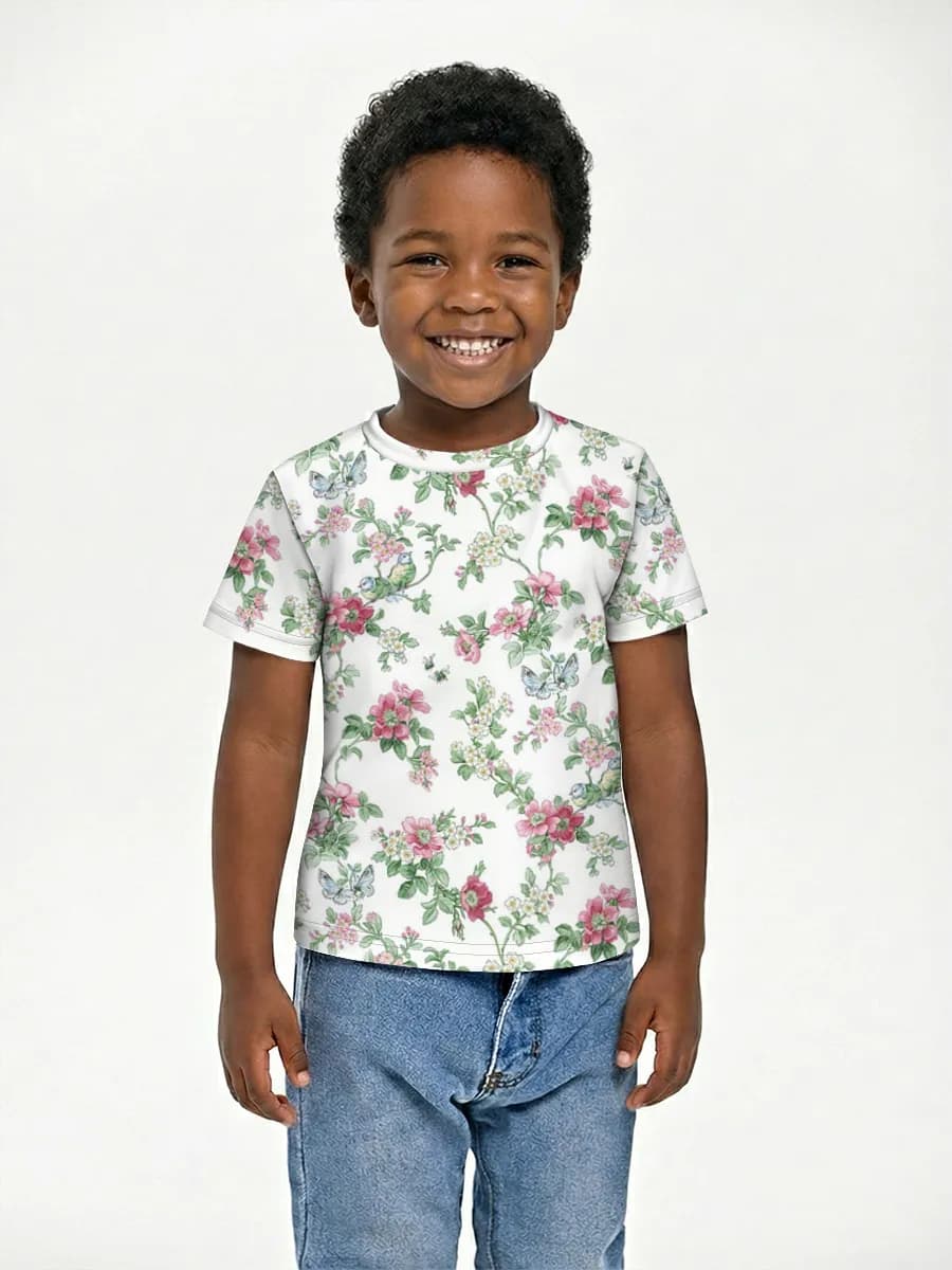 Children's cotton T-shirt (for boys. Copy)