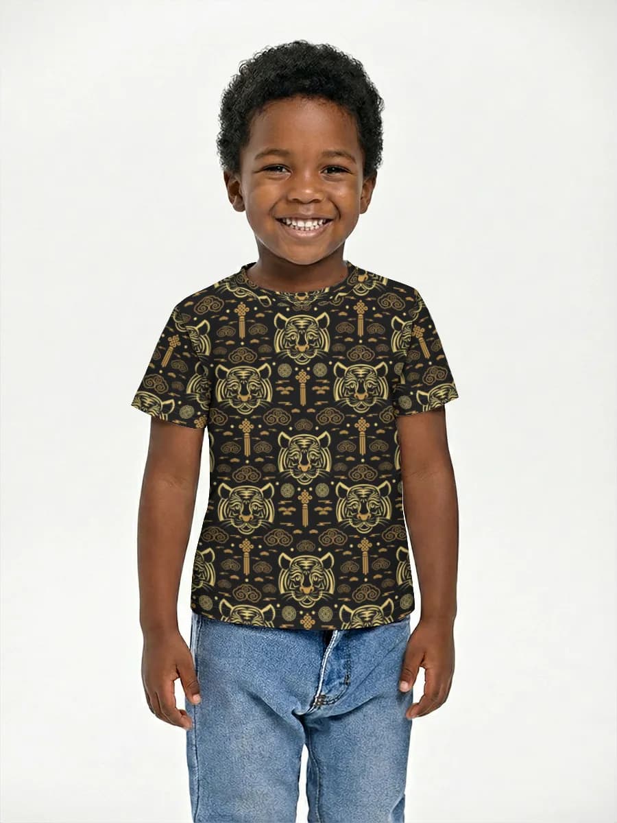 Children's cotton T-shirt (for boys. Copy)