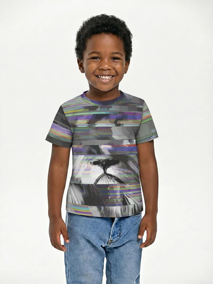 Children's cotton T-shirt (for boys. Copy)
