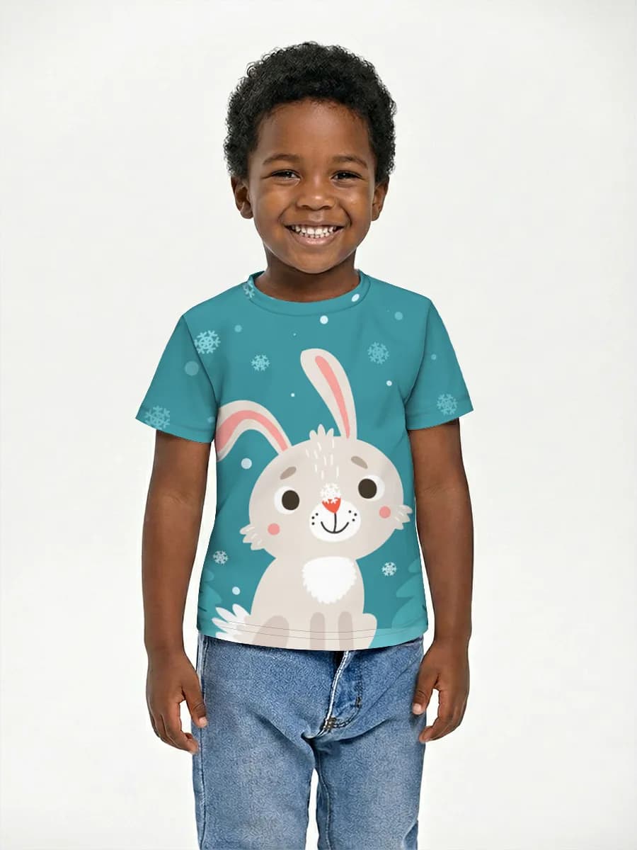 Children's cotton T-shirt (for boys. Copy)