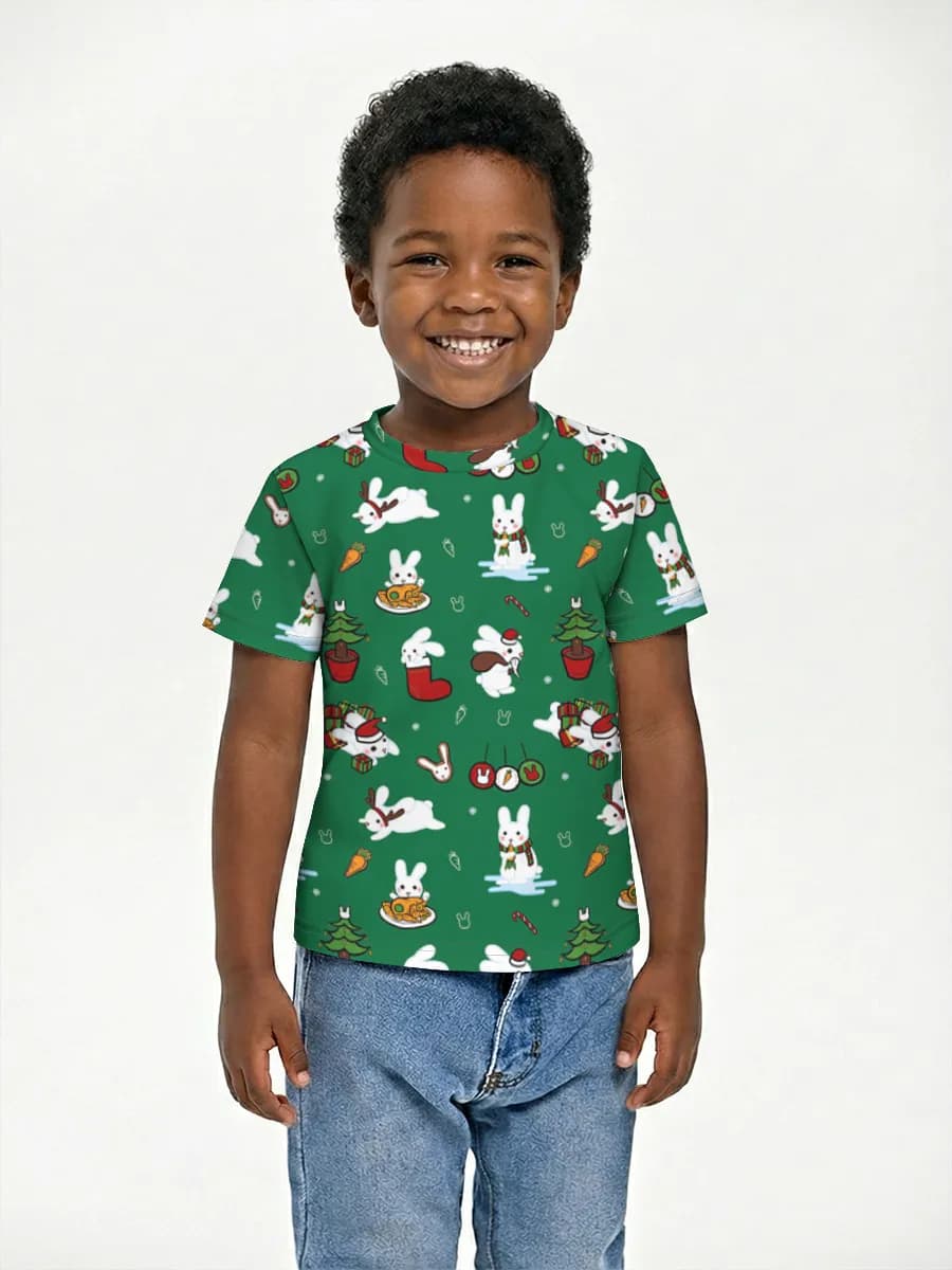 Children's cotton T-shirt (for boys. Copy)