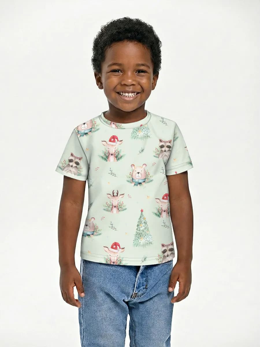 Children's cotton T-shirt (for boys. Copy)