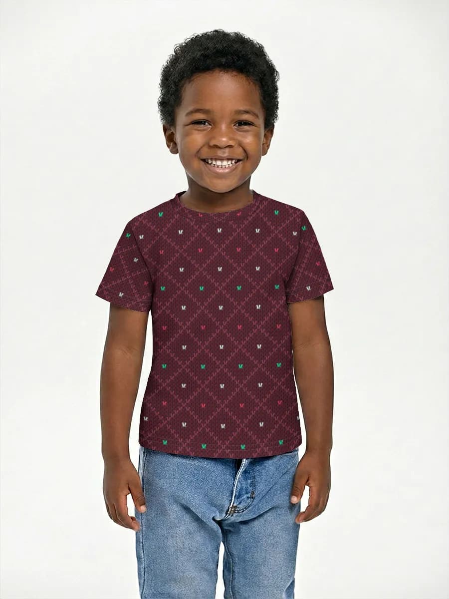 Children's cotton T-shirt (for boys. Copy)