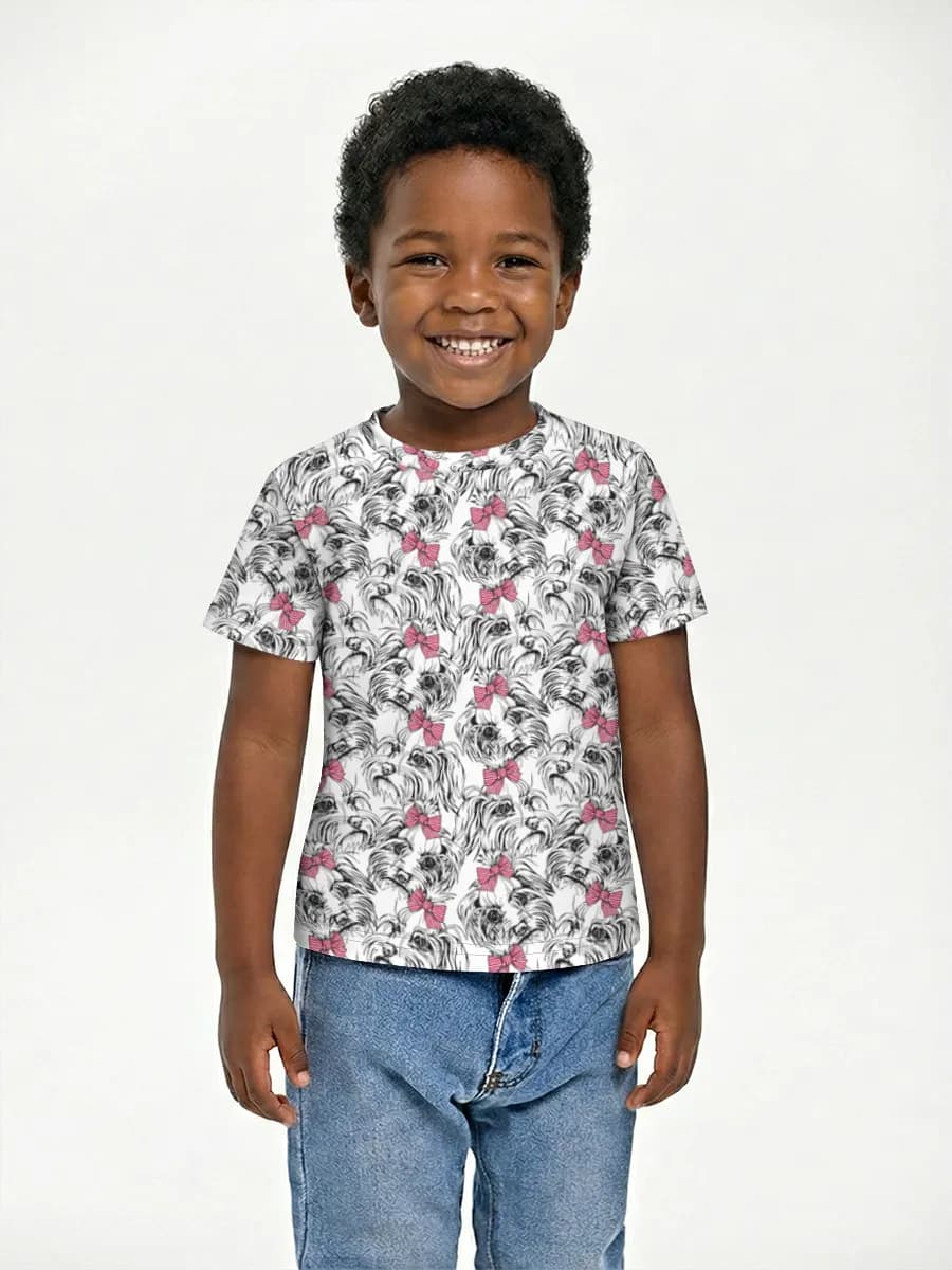 Children's cotton T-shirt (for boys. Copy)