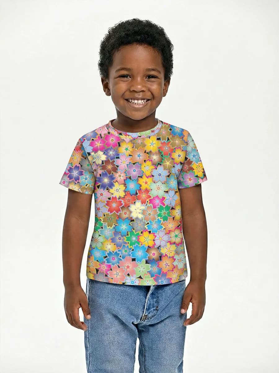 Children's cotton T-shirt (for boys. Copy)