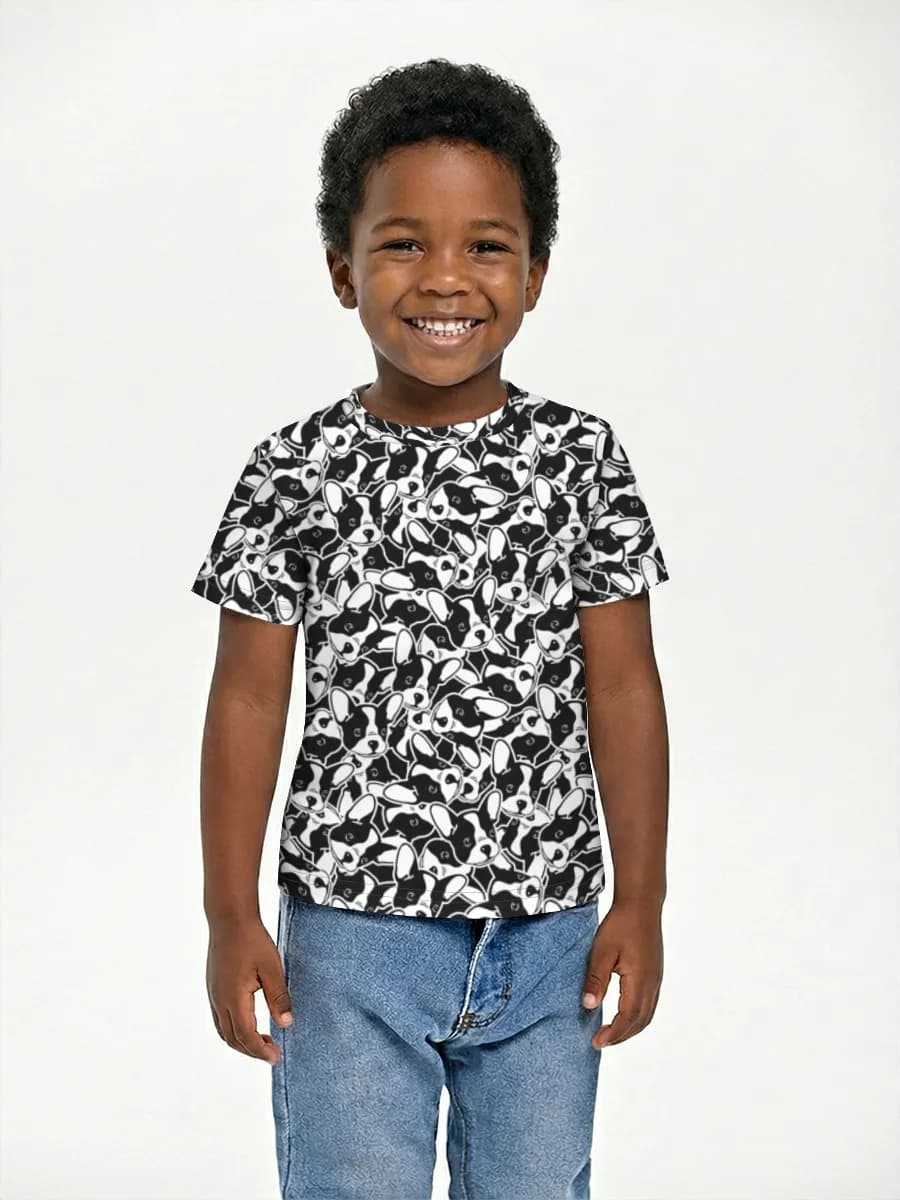 Children's cotton T-shirt (for boys. Copy)