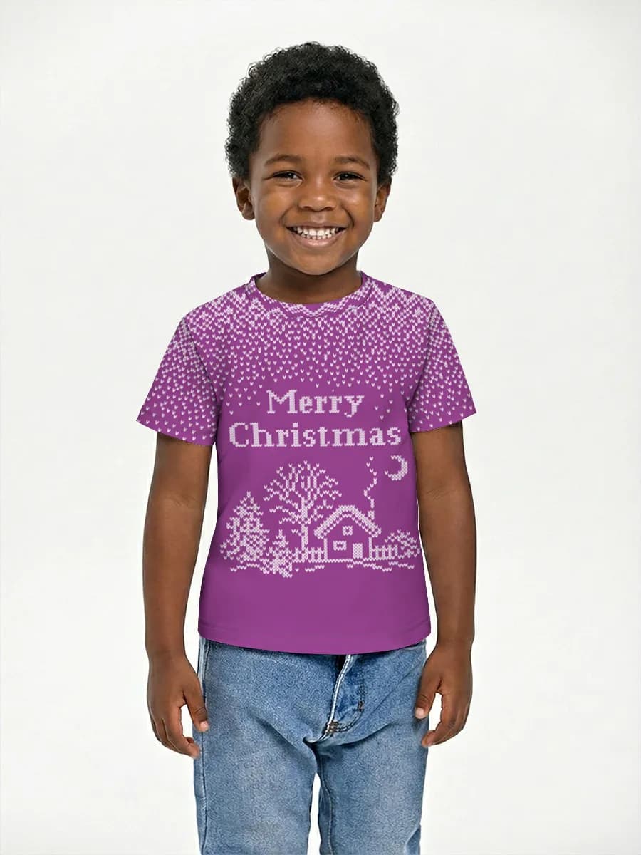 Children's cotton T-shirt (for boys. Copy)